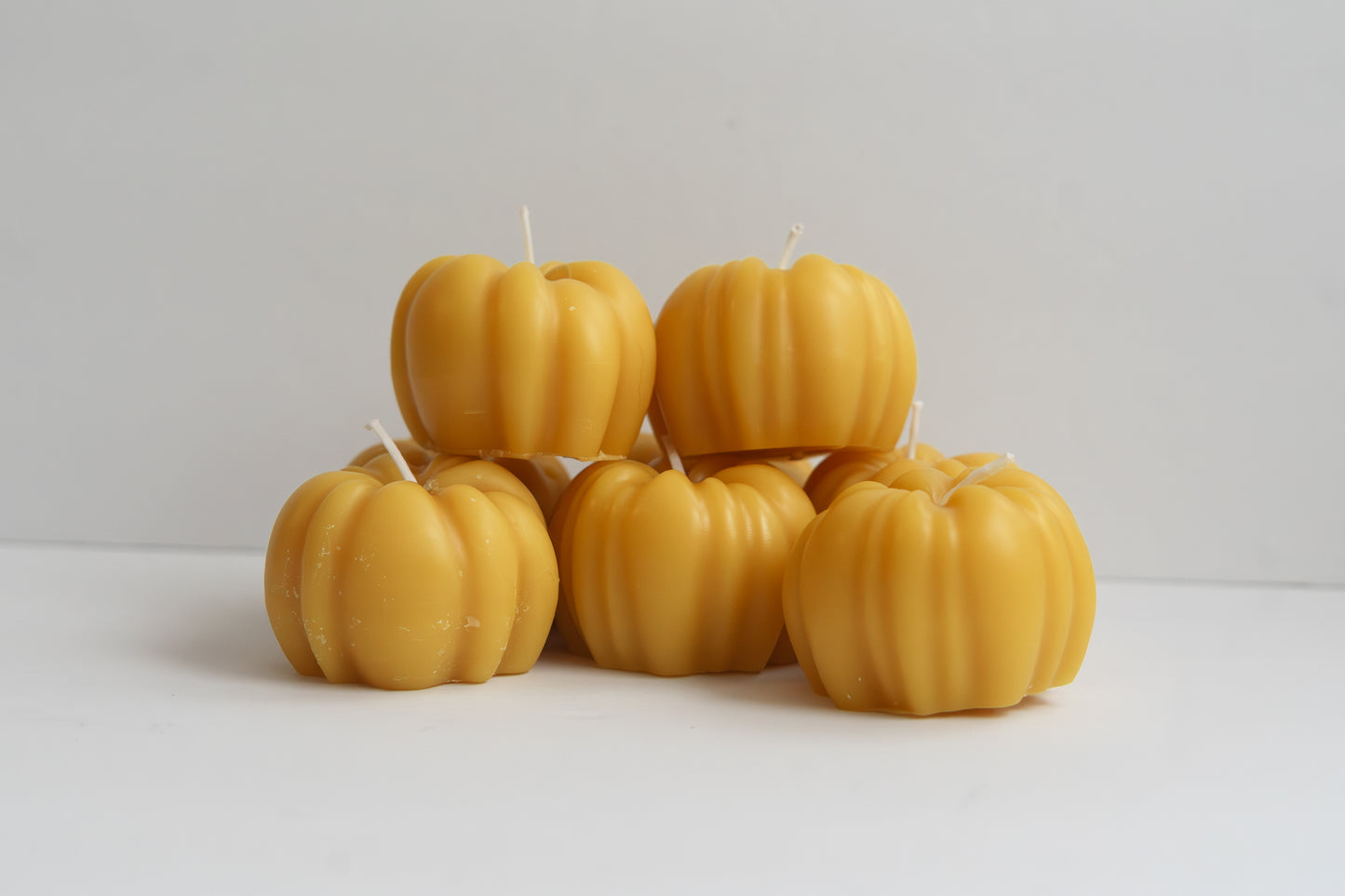 Beeswax Pumpkin Candle