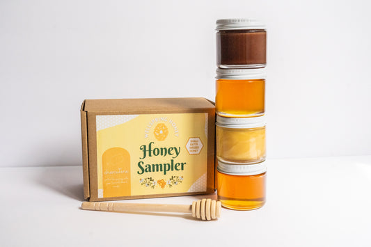 Honey Sampler Charcuterie Box Set