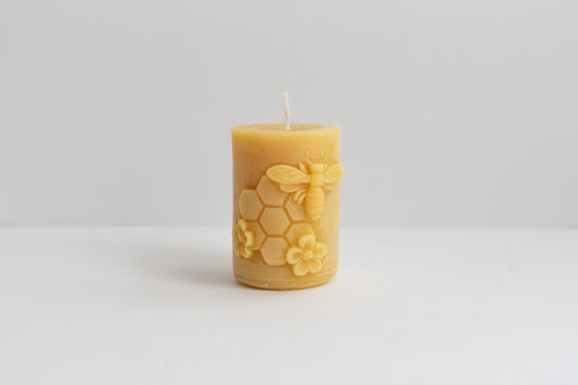 Bees Votive Candle