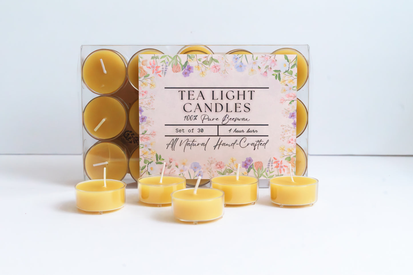 Beeswax Tea Lights