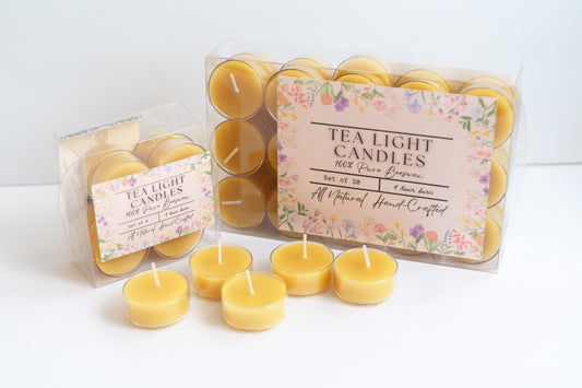 Beeswax Tea Lights