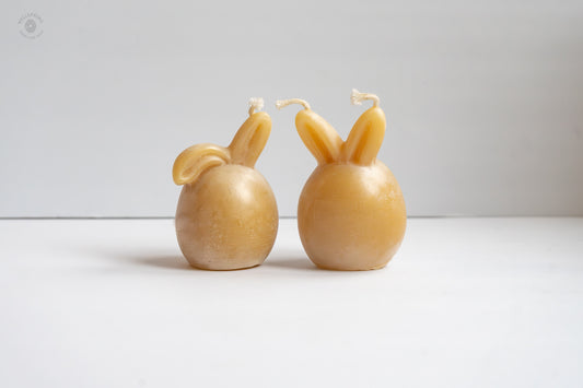 Bunny Beeswax Candles